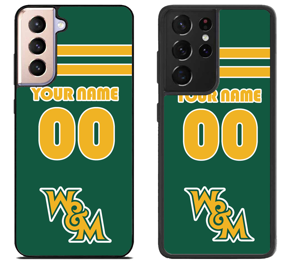 Custom Personalized William & Mary Tribe Samsung Galaxy S21 | S21 FE | S21+ | S21 Ultra Case
