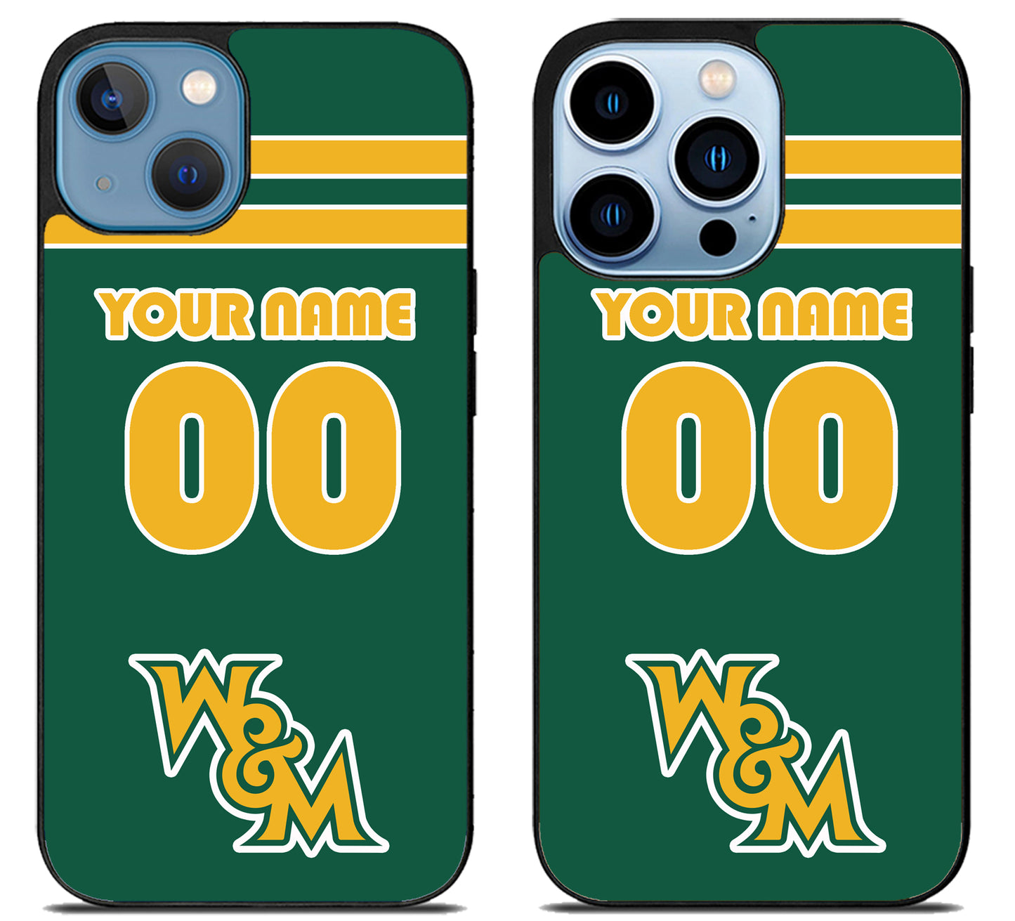 Custom Personalized William & Mary Tribe iPhone 13 | 13 Mini | 13 Pro | 13 Pro Max Case