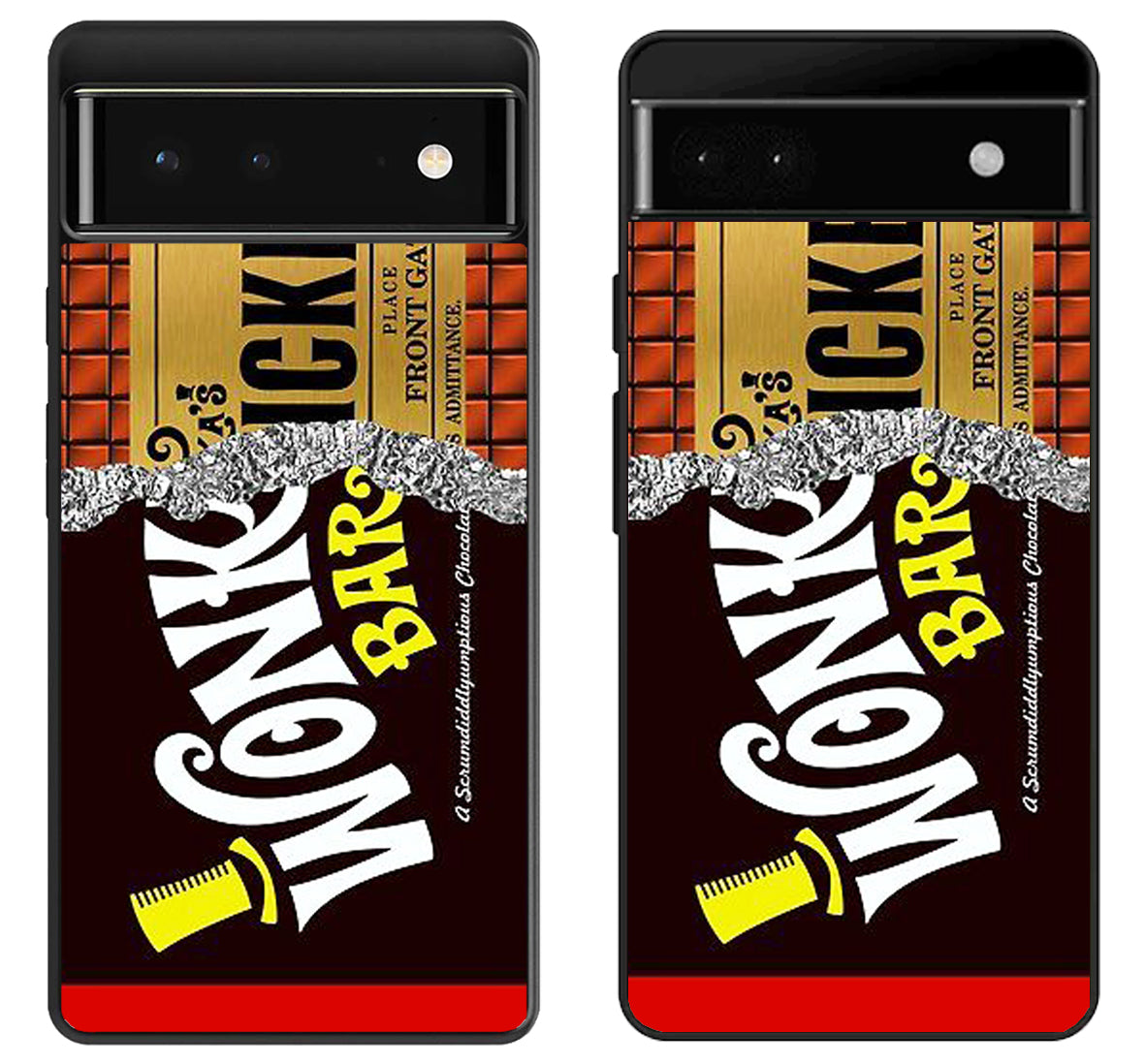 Willy Wonka Bar Ticket Google Pixel 6 | 6A | 6 Pro Case