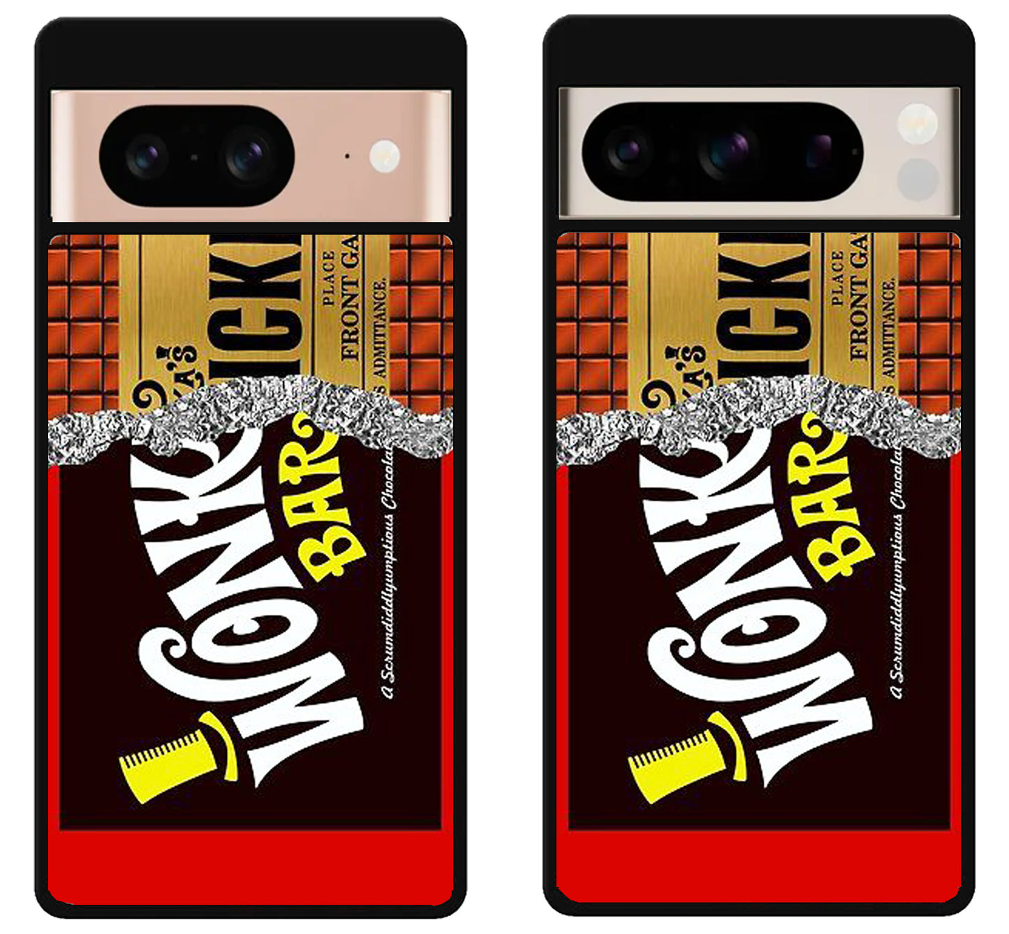 Willy Wonka Bar Ticket Google Pixel 8 | 8 Pro Case