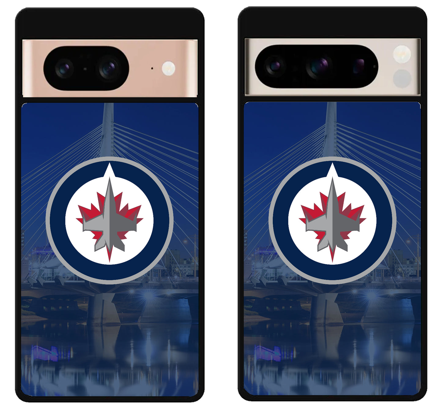Winnipeg Jets Background Google Pixel 8 | 8 Pro Case