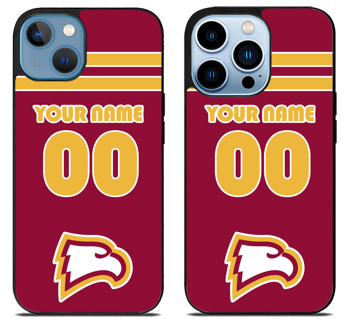 Custom Personalized Winthrop Eagles iPhone 13 | 13 Mini | 13 Pro | 13 Pro Max Case