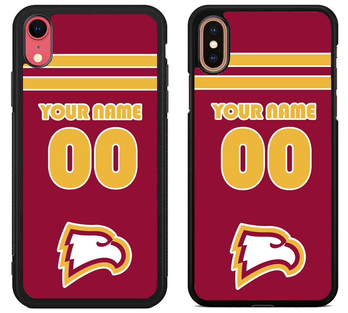 Custom Personalized Winthrop Eagles iPhone X | Xs | Xr | Xs Max Case