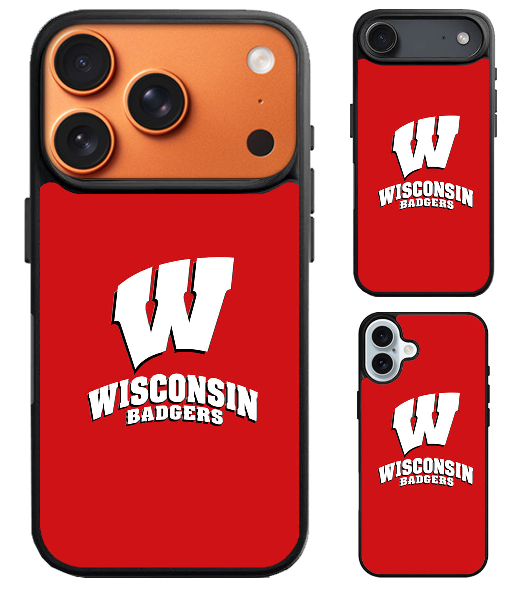 Wisconsin Badgers Cover iPhone Air | iPhone 17 | 17 Pro | 17 Pro Max Case