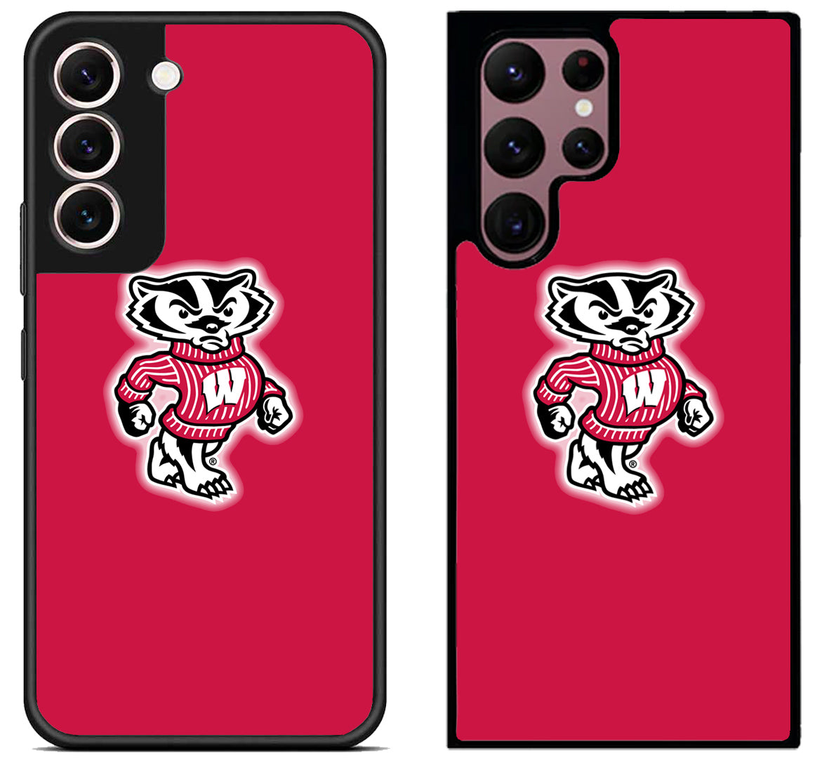 Wisconsin Badgers Logo Samsung Galaxy S22 | S22+ | S22 Ultra Case
