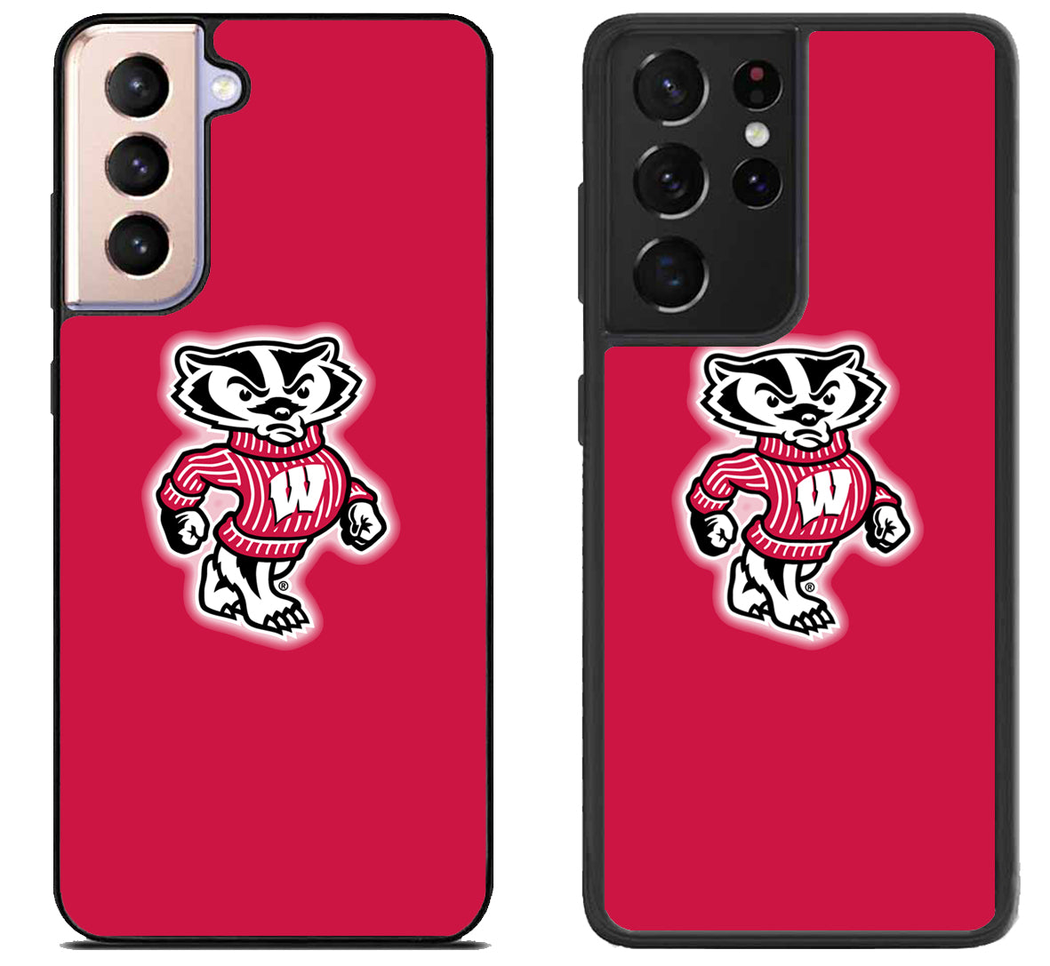 Wisconsin Badgers Logo Samsung Galaxy S21 | S21 FE | S21+ | S21 Ultra Case