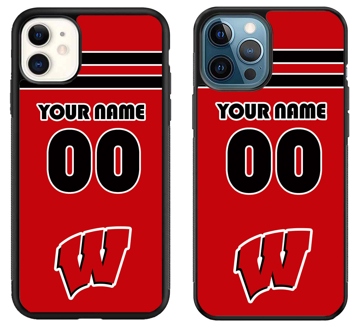 Custom Personalized Wisconsin Badgers iPhone 11 | 11 Pro | 11 Pro Max Case