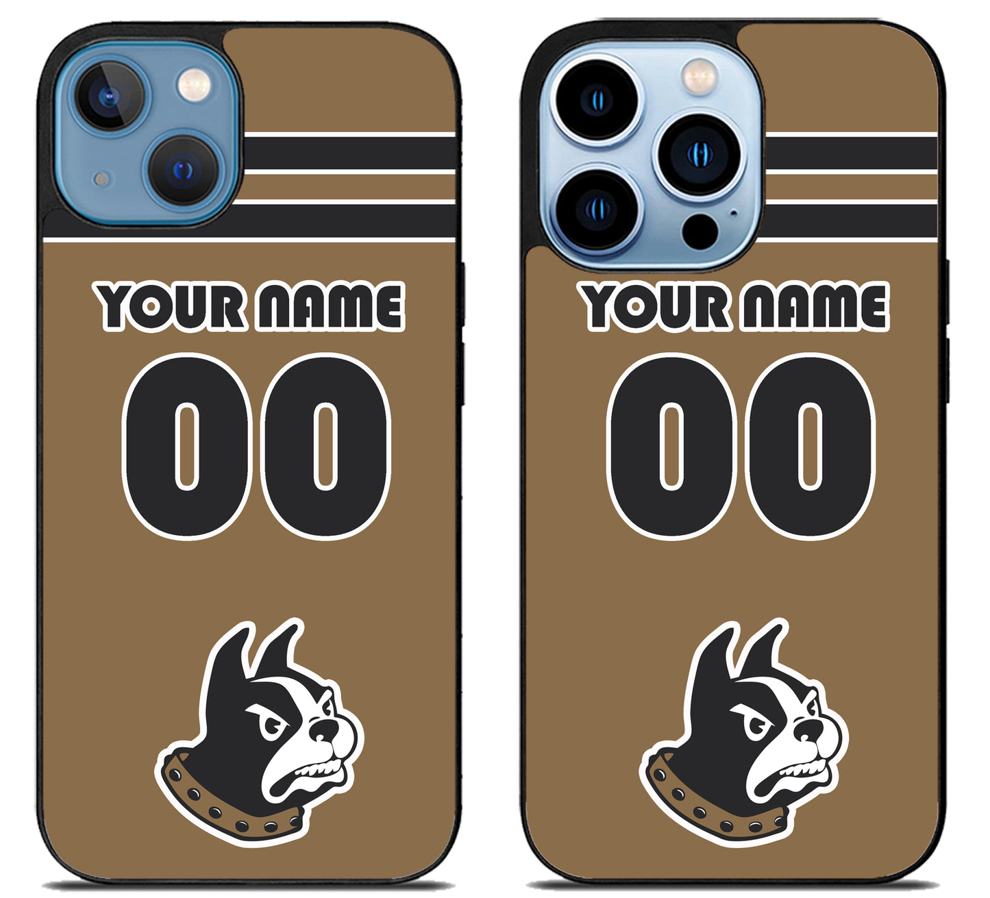 Custom Personalized Wofford Football iPhone 13 | 13 Mini | 13 Pro | 13 Pro Max Case