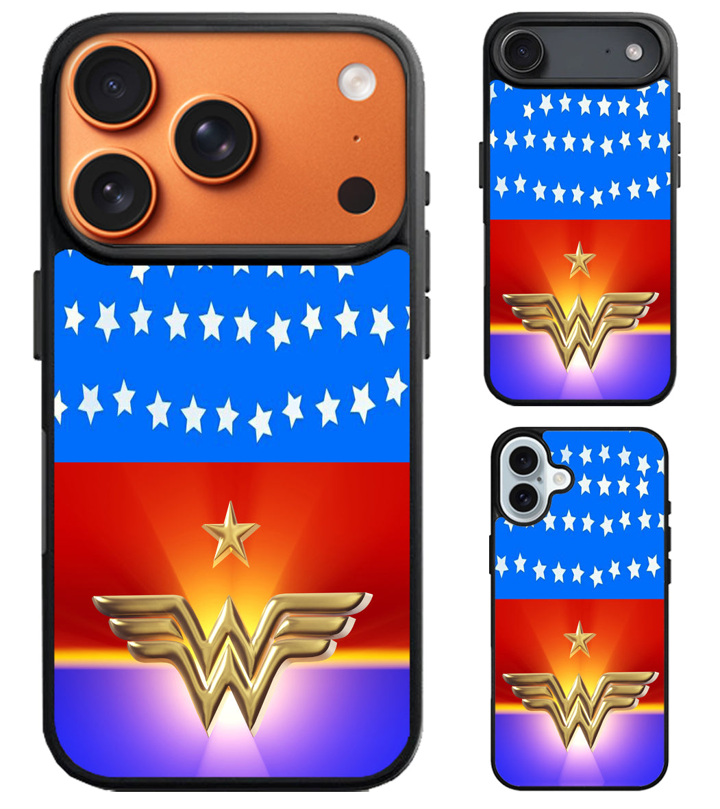 Wonder Woman Super Hero iPhone Air | iPhone 17 | 17 Pro | 17 Pro Max Case