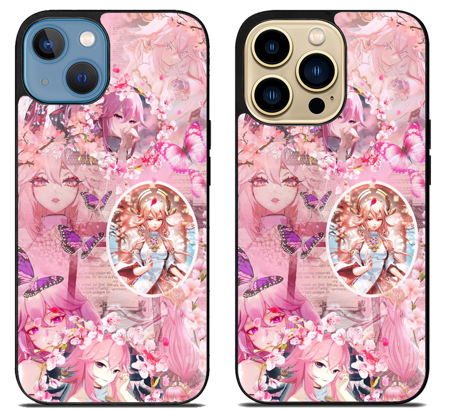 Yae Miko Aesthetic Genshin Impact iPhone 14 | 14 Plus | 14 Pro | 14 Pro Max Case