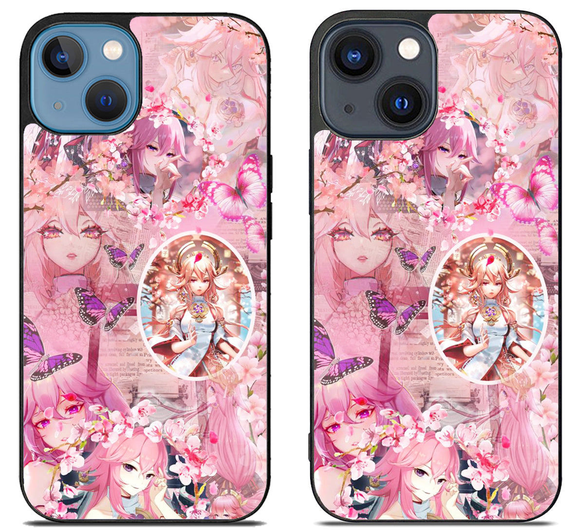 Yae Miko Aesthetic Genshin Impact iPhone 15 | iPhone 15 Plus Case