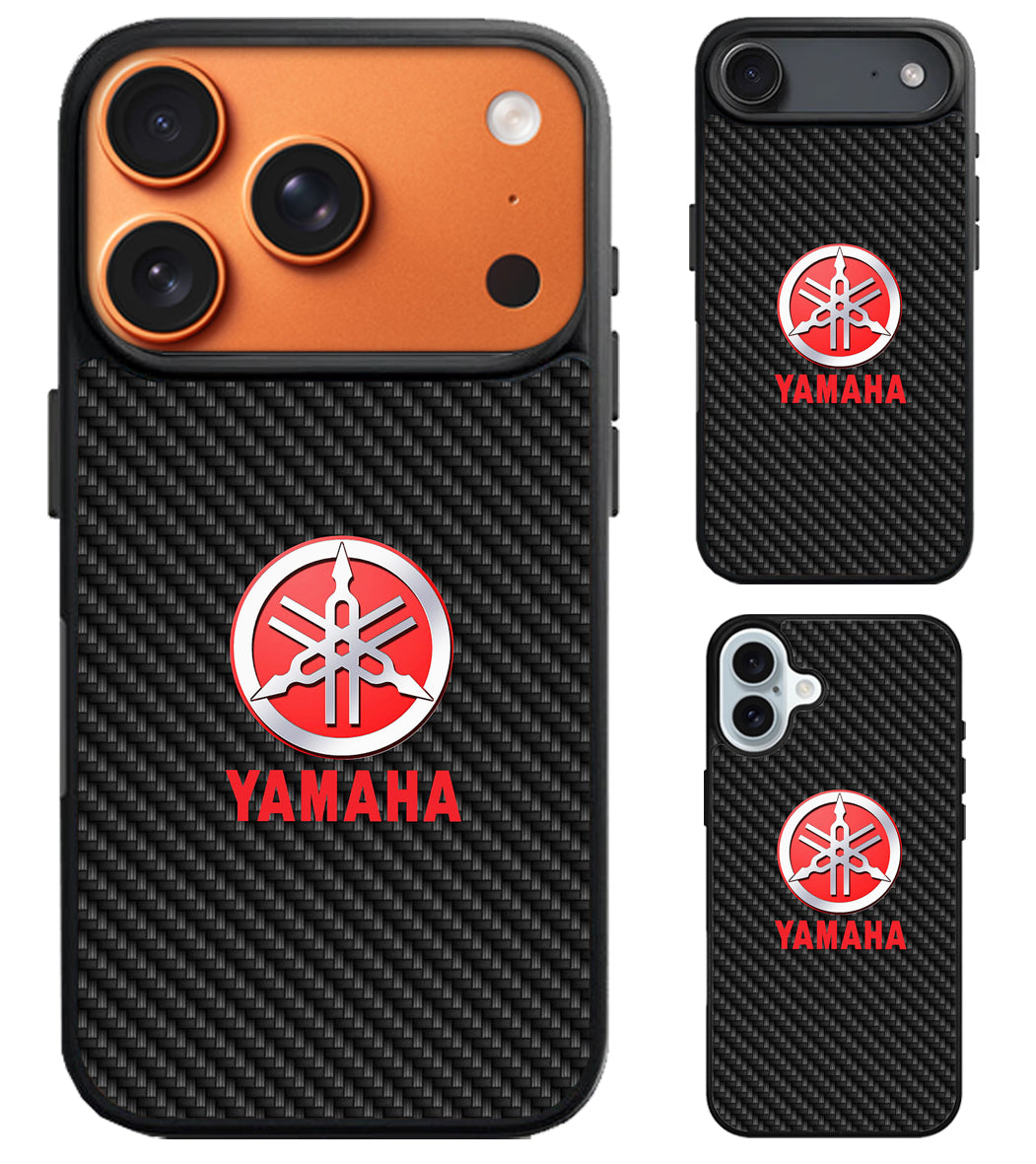 Yamaha Black Carbon iPhone Air | iPhone 17 | 17 Pro | 17 Pro Max Case