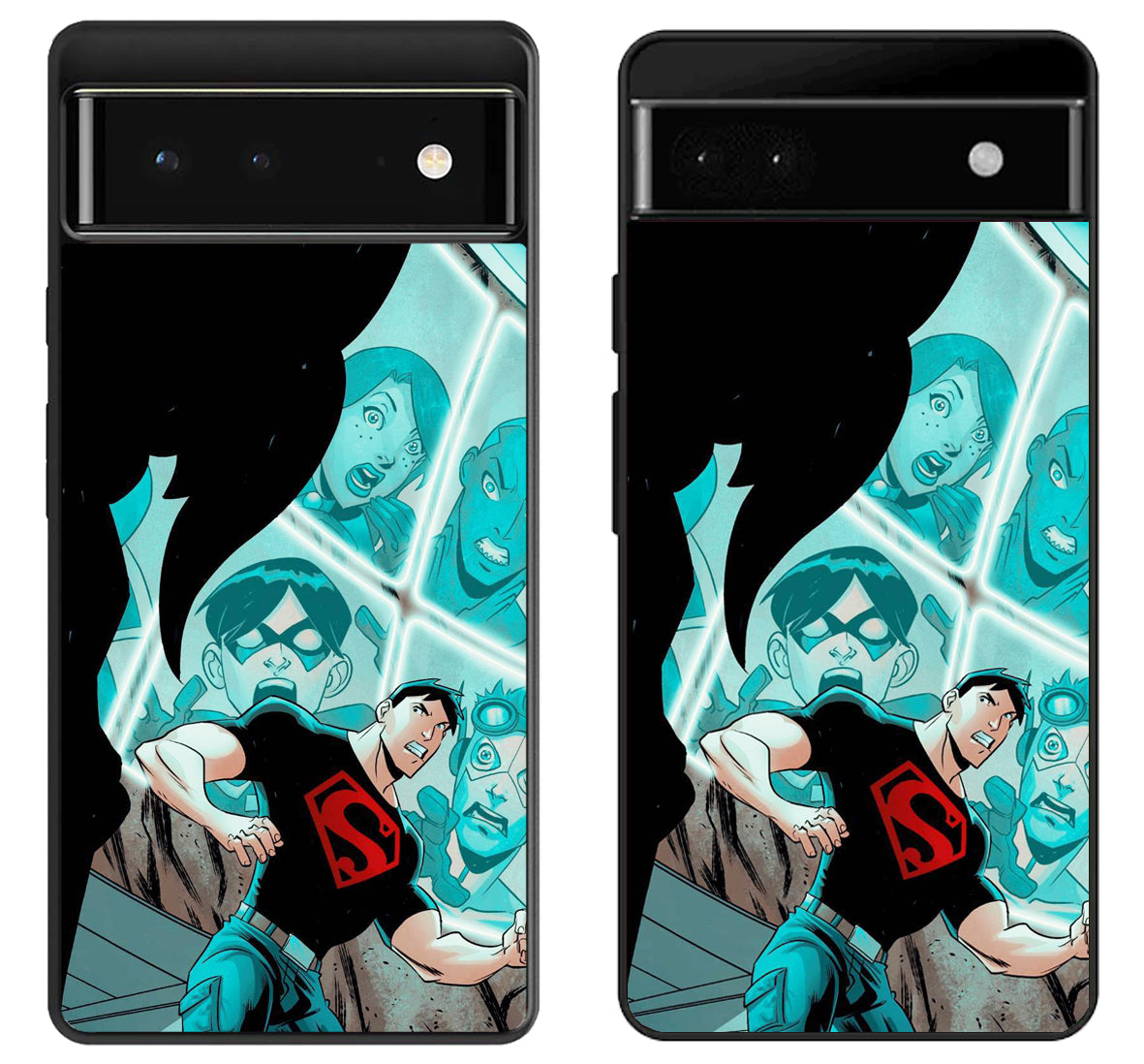 Young justice Superman Google Pixel 6 | 6A | 6 Pro Case