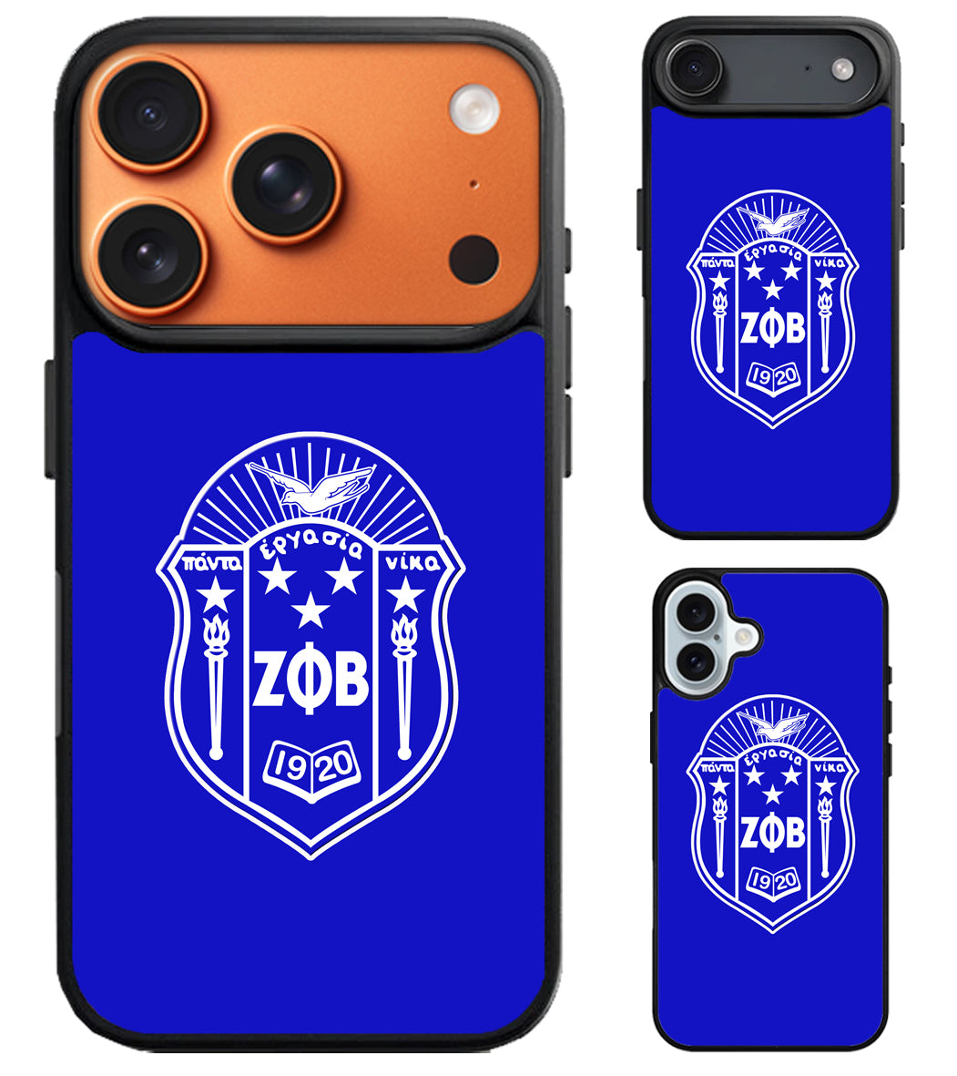 Zeta Phi Beta Logo iPhone Air | iPhone 17 | 17 Pro | 17 Pro Max Case