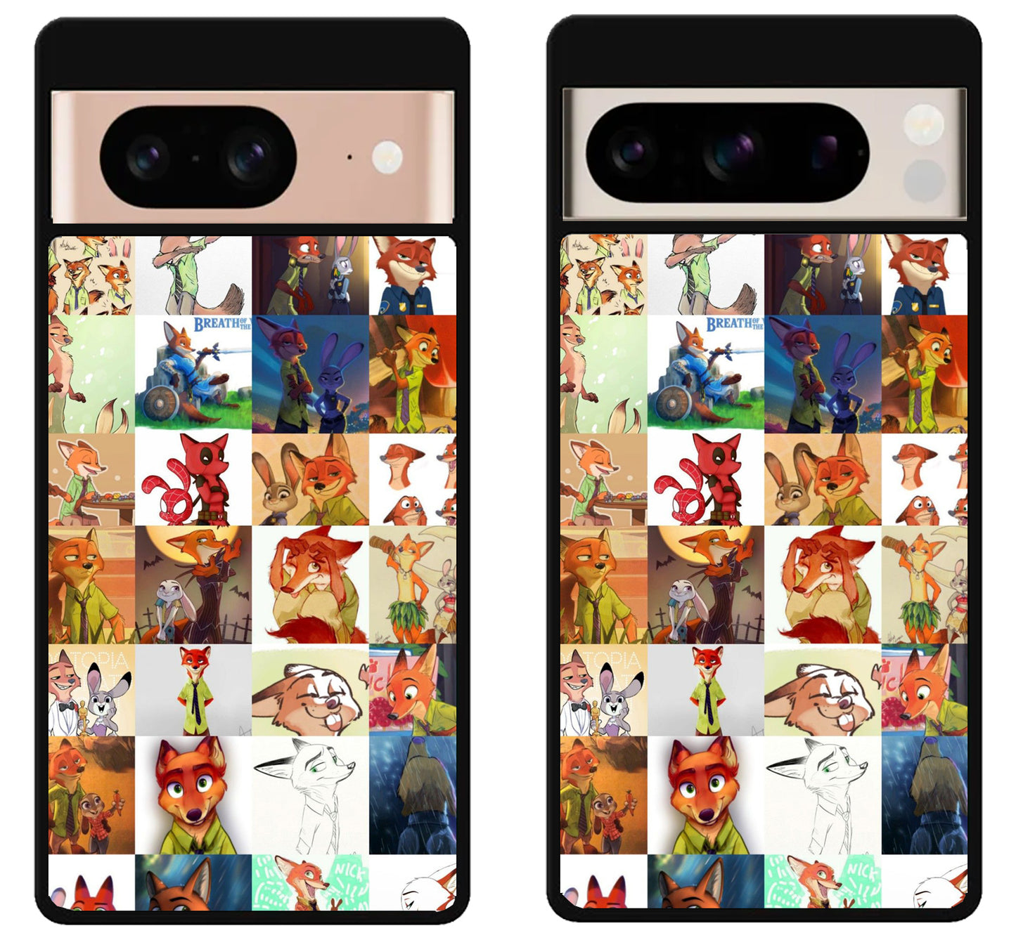 Zootopia Collage Google Pixel 8 | 8 Pro Case