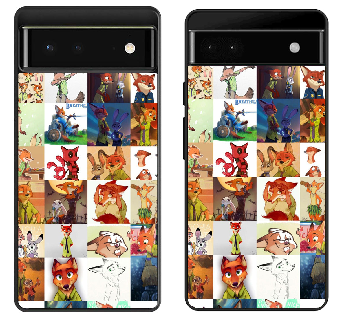 Zootopia Collage Google Pixel 6 | 6A | 6 Pro Case