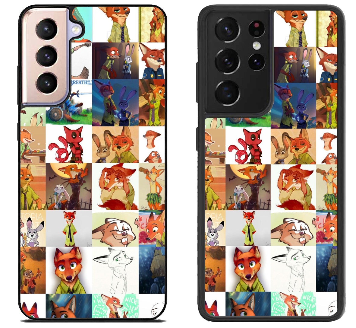Zootopia Collage Samsung Galaxy S21 | S21 FE | S21+ | S21 Ultra Case