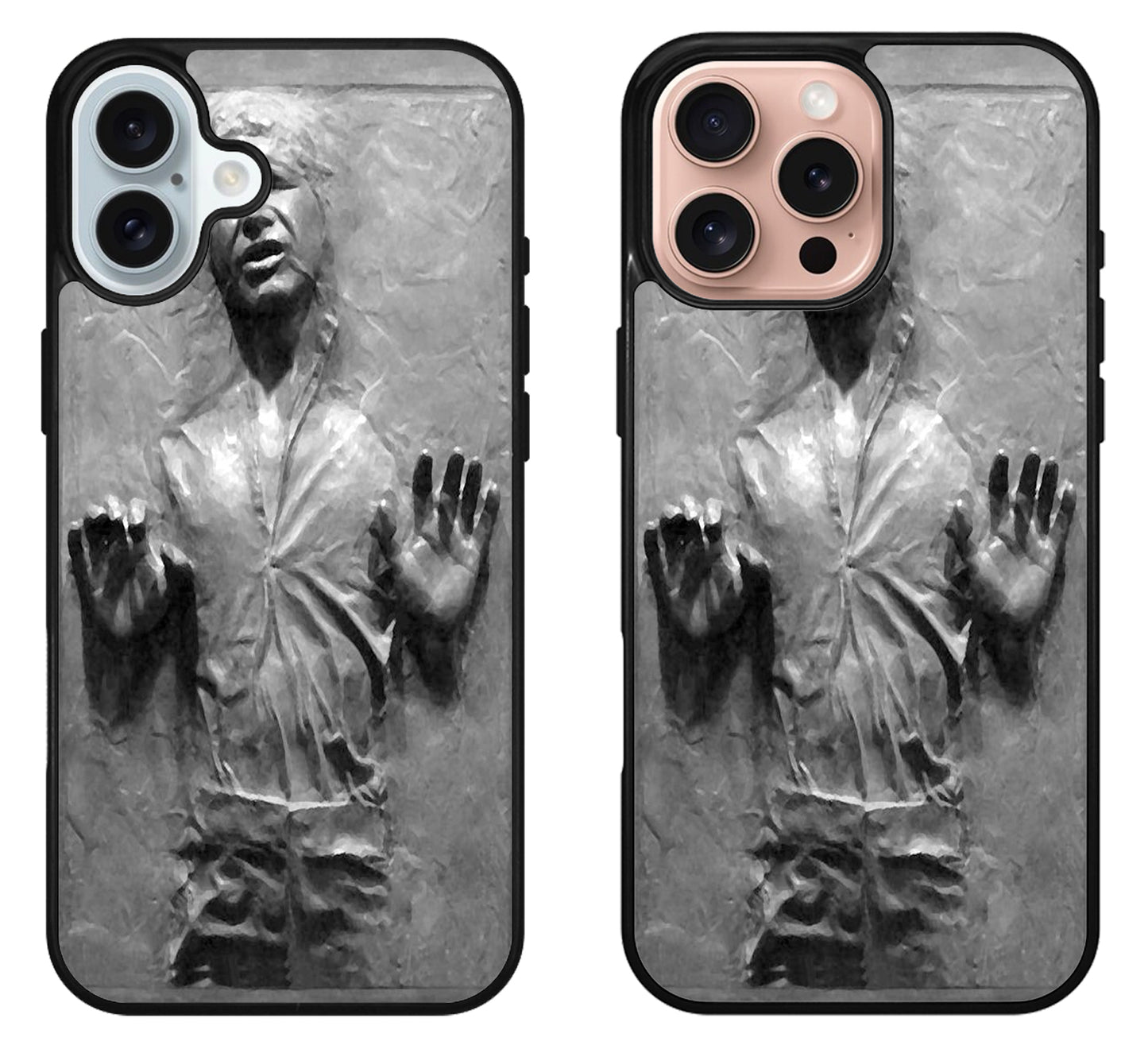 Han Solo in carbonite Stars Wars iPhone 16 | 16 Plus | 16 Pro | 16 Pro Max Case