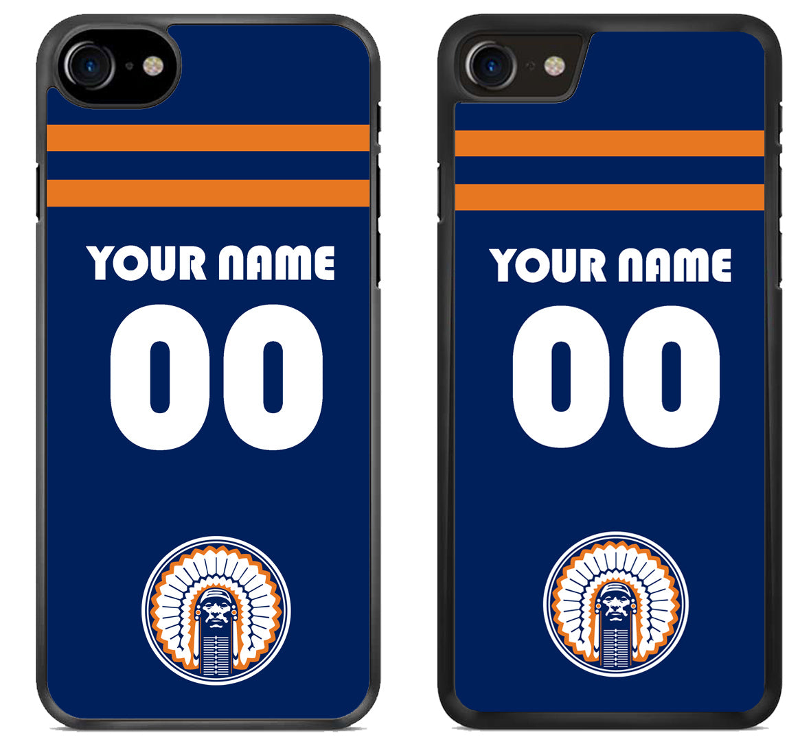 Custom Personalized illinois fighting chief illini iPhone SE 2020 | iPhone SE 2022 Case