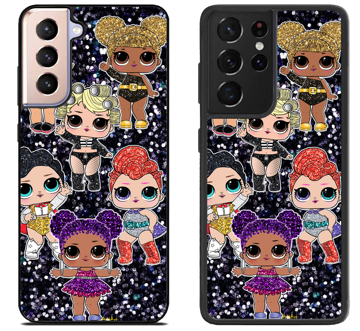 LOL Surprise Sparkly Samsung Galaxy S21 | S21 FE | S21+ | S21 Ultra Case