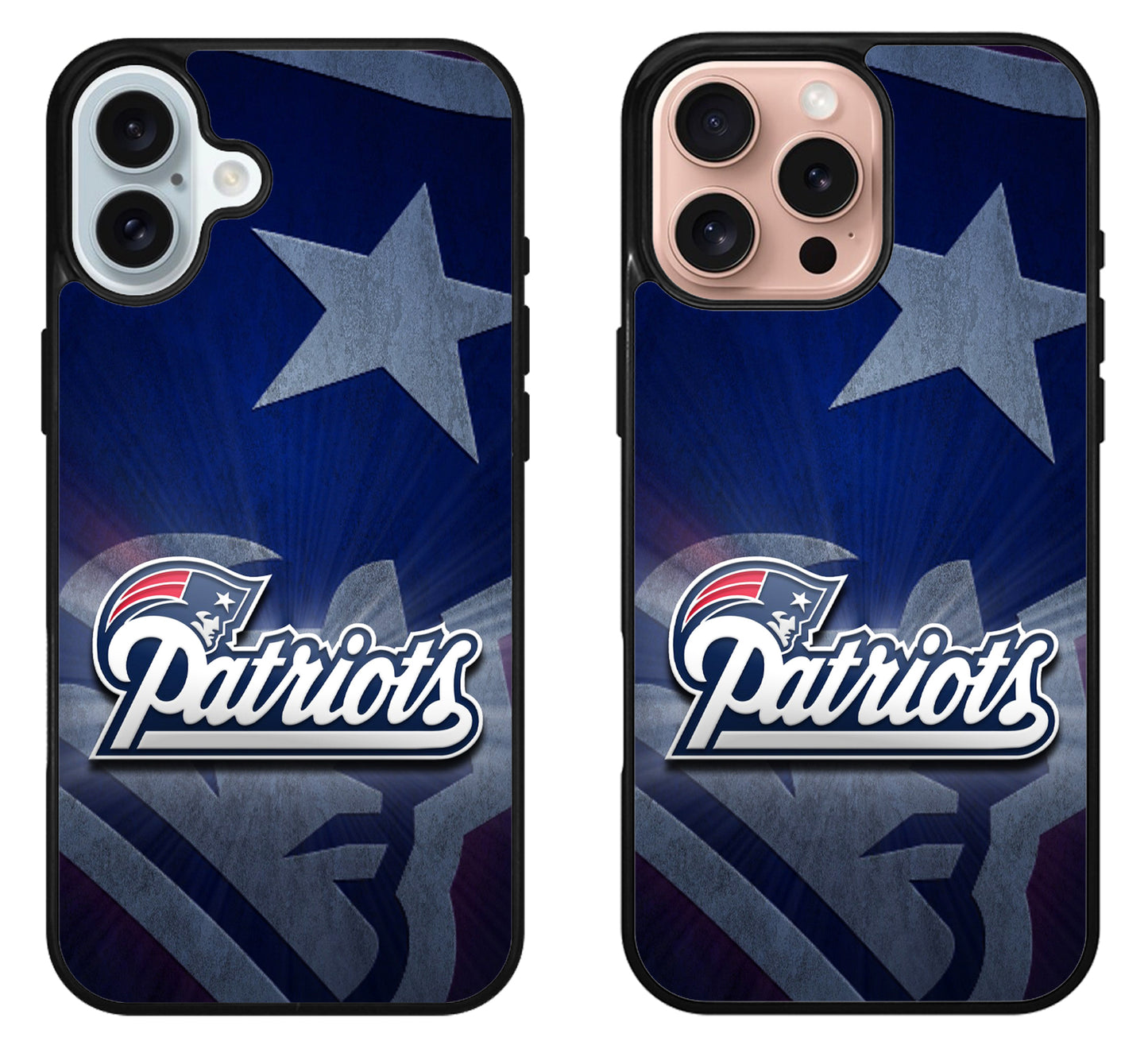 New England Patriots Style iPhone 16 | 16 Plus | 16 Pro | 16 Pro Max Case