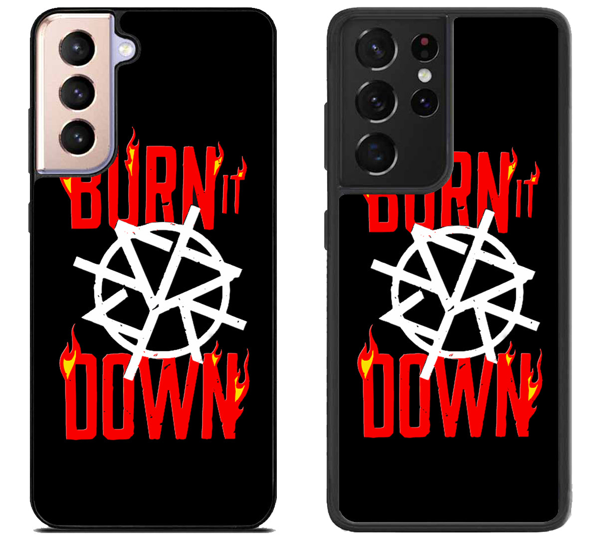 Seth Rollins Burn it Down Samsung Galaxy S21 | S21 FE | S21+ | S21 Ultra Case