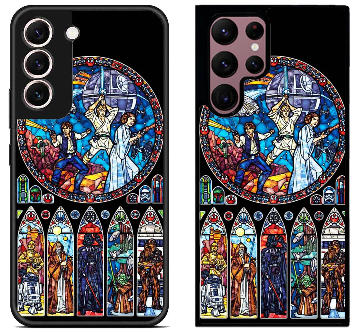 Star Wars Stained Glass Samsung Galaxy S22 | S22+ | S22 Ultra Case