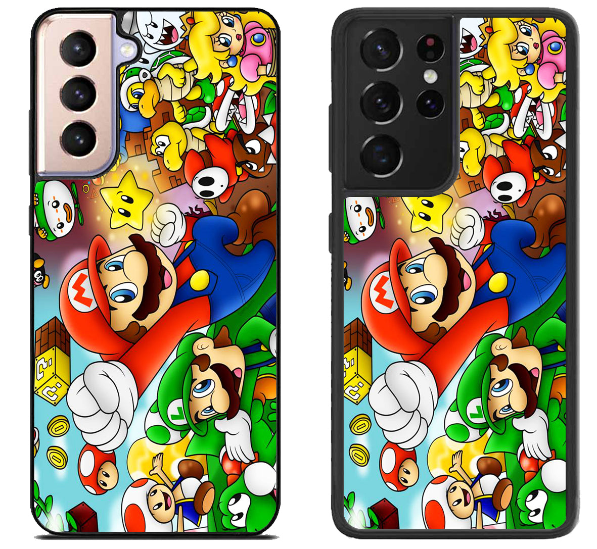 super mario Cover Samsung Galaxy S21 | S21 FE | S21+ | S21 Ultra Case