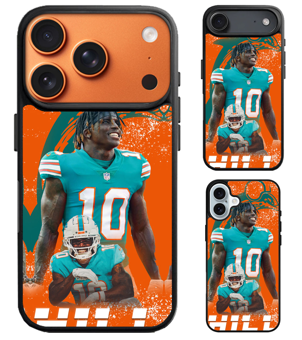 Tyreek hill Miami Dolphins iPhone Air | iPhone 17 | 17 Pro | 17 Pro Max Case