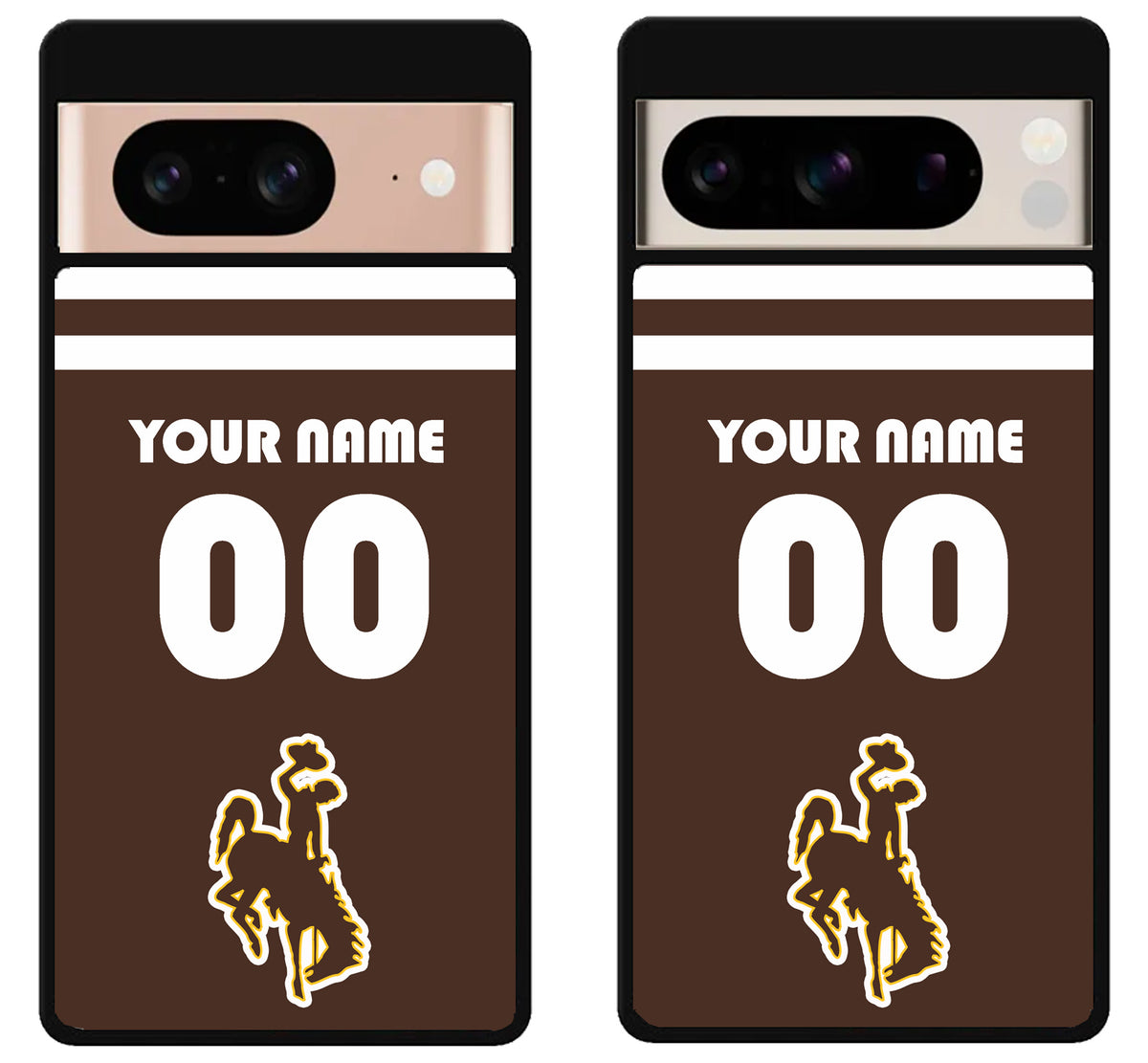 Custom Personalized Wyoming cowboys Google Pixel 8 | 8 Pro Case