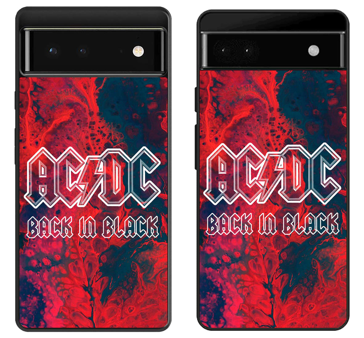 ACDC Black in Black Google Pixel 6 | 6A | 6 Pro Case