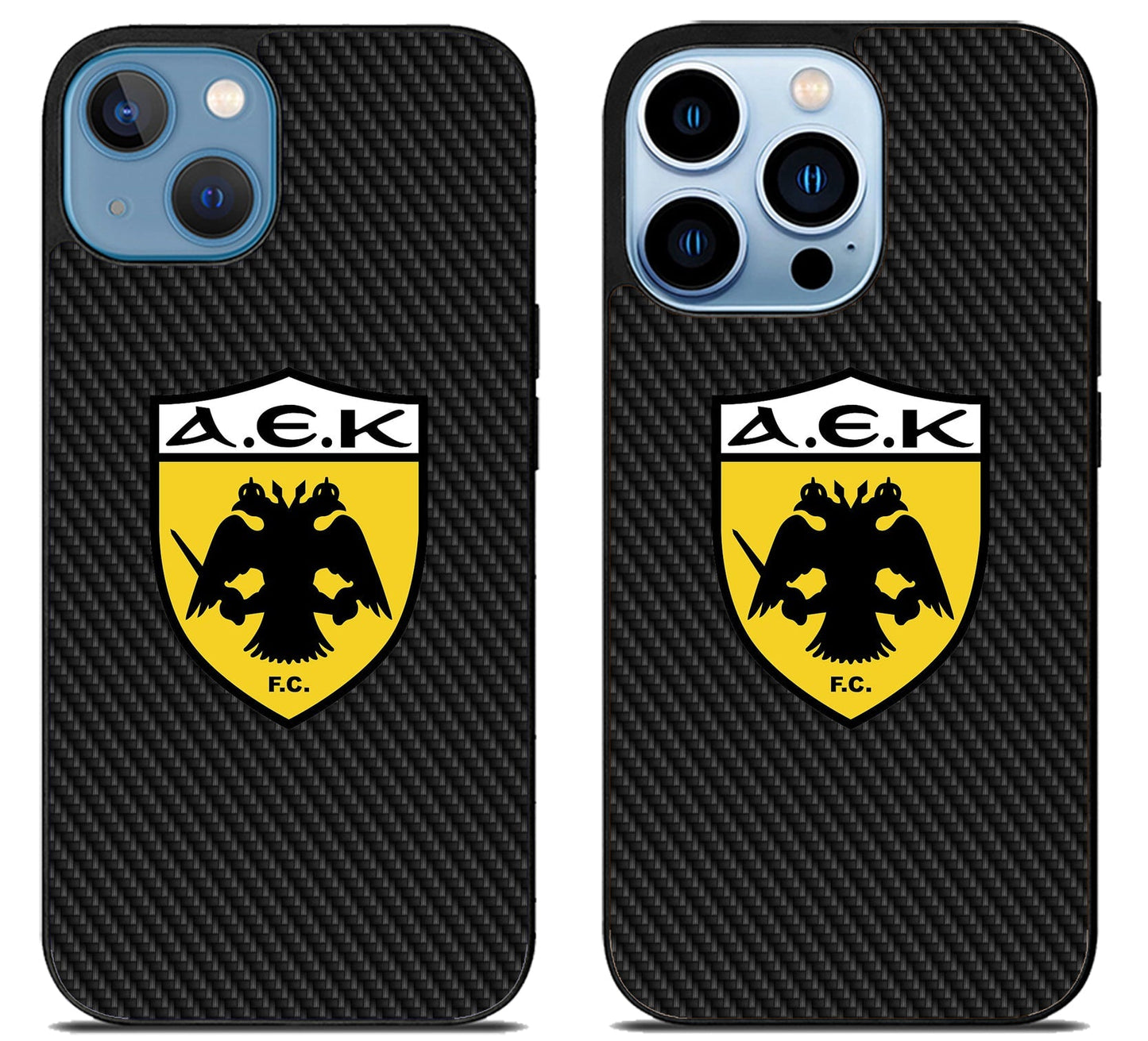 AEK Athens FC Carbon iPhone 13 | 13 Mini | 13 Pro | 13 Pro Max Case