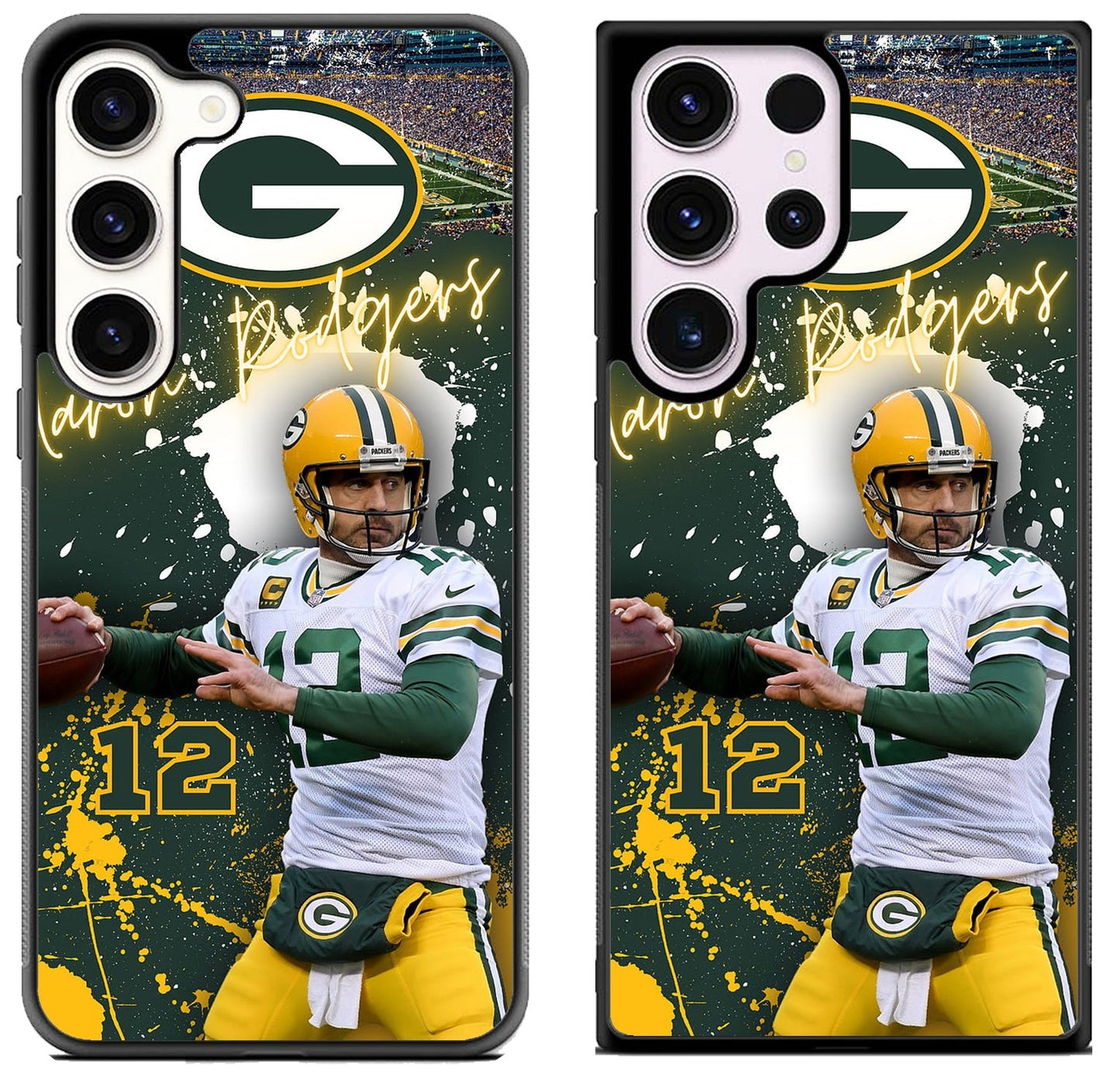 Aaron Rodgers Green Bay Packers Samsung Galaxy S23 I S23+ I S23 Ultra Case