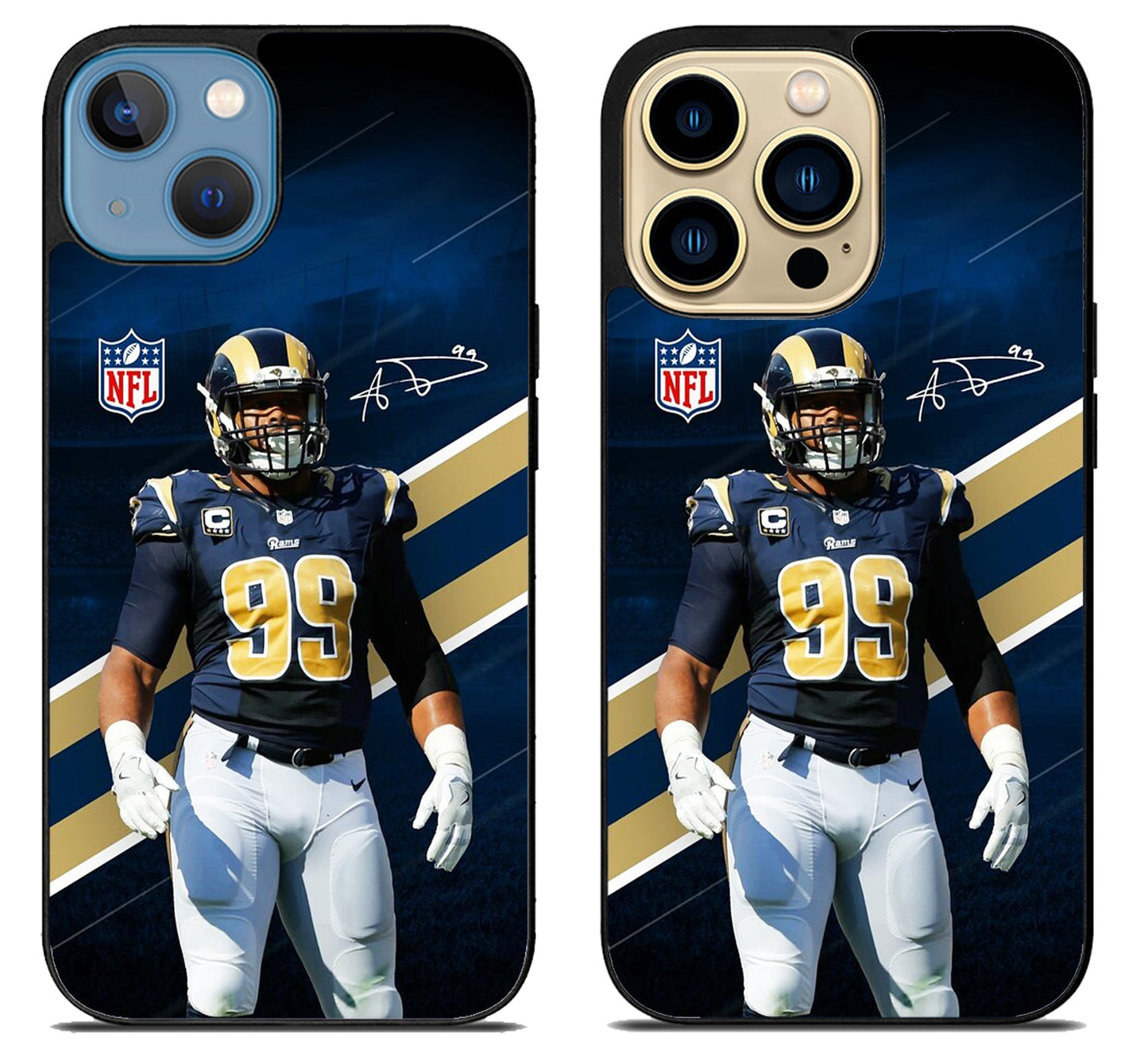 Aaron donald NFL Rams iPhone 14 | 14 Plus | 14 Pro | 14 Pro Max Case