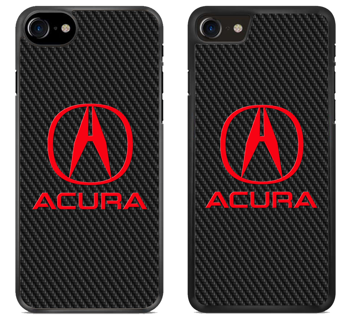 Acura Red Black Carbon iPhone SE 2020 | iPhone SE 2022 Case