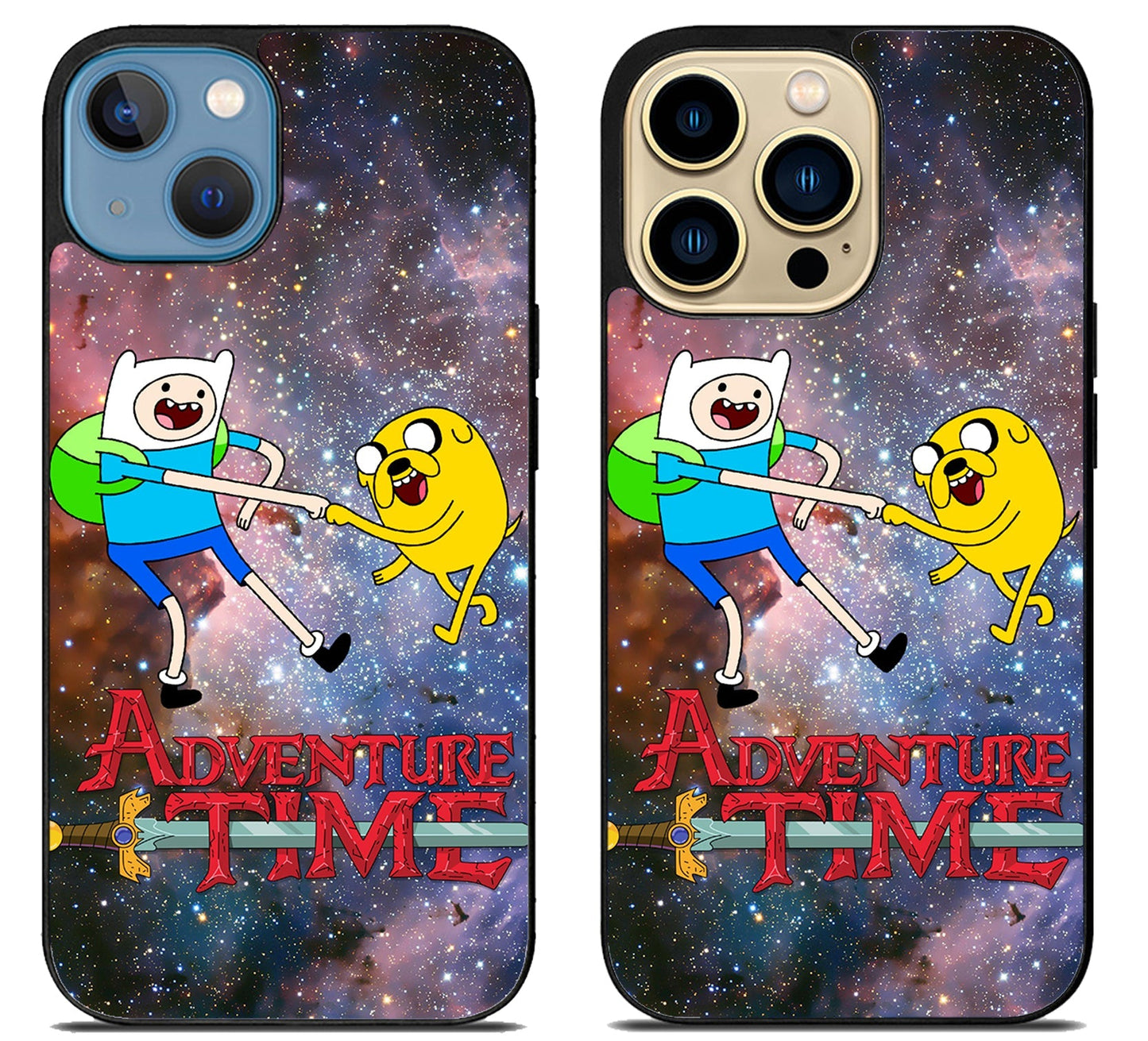 Adventure Time Galaxy iPhone 14 | 14 Plus | 14 Pro | 14 Pro Max Case