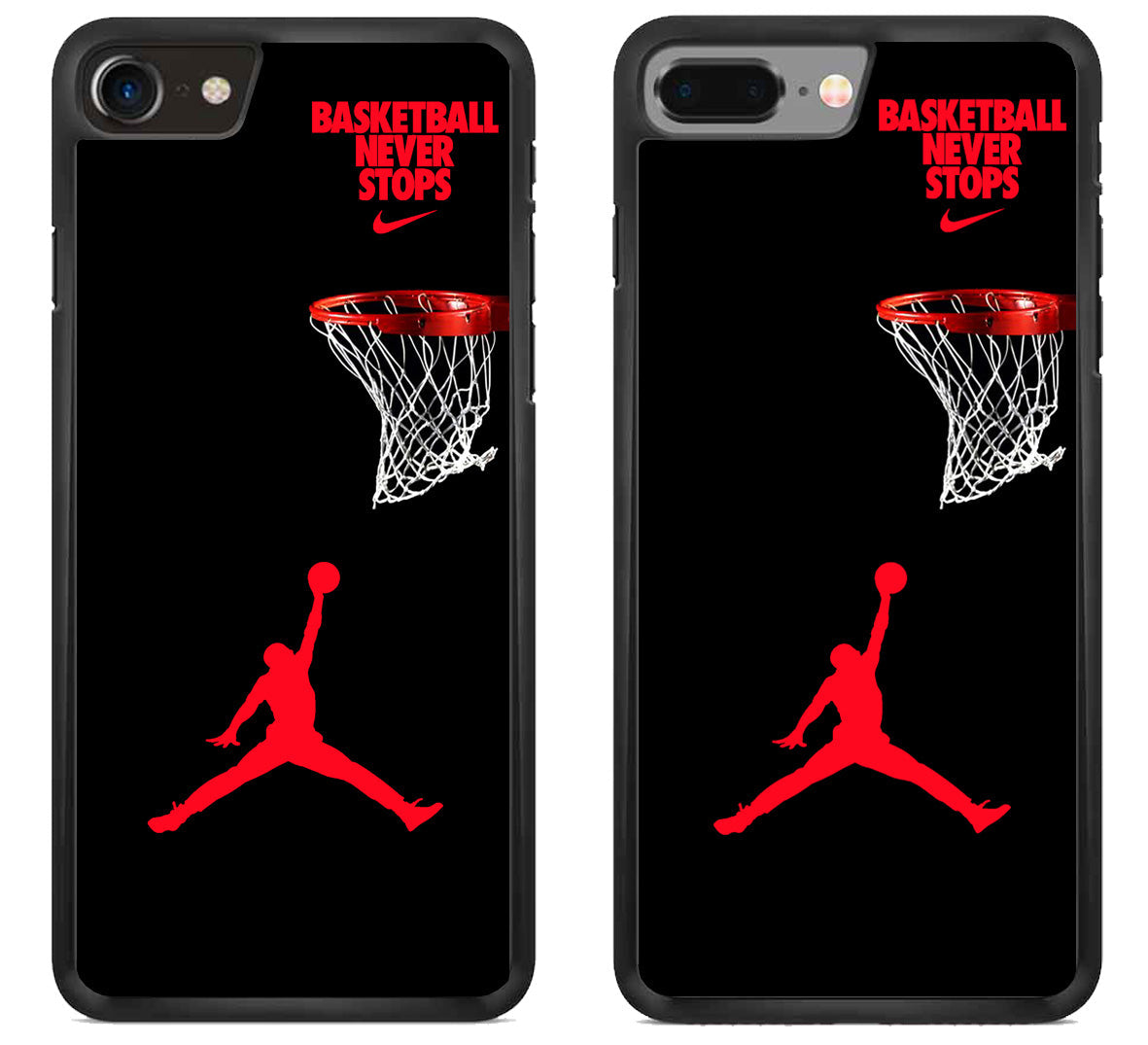 Air Jordan Basketball Black iPhone 8 | 8 Plus Case