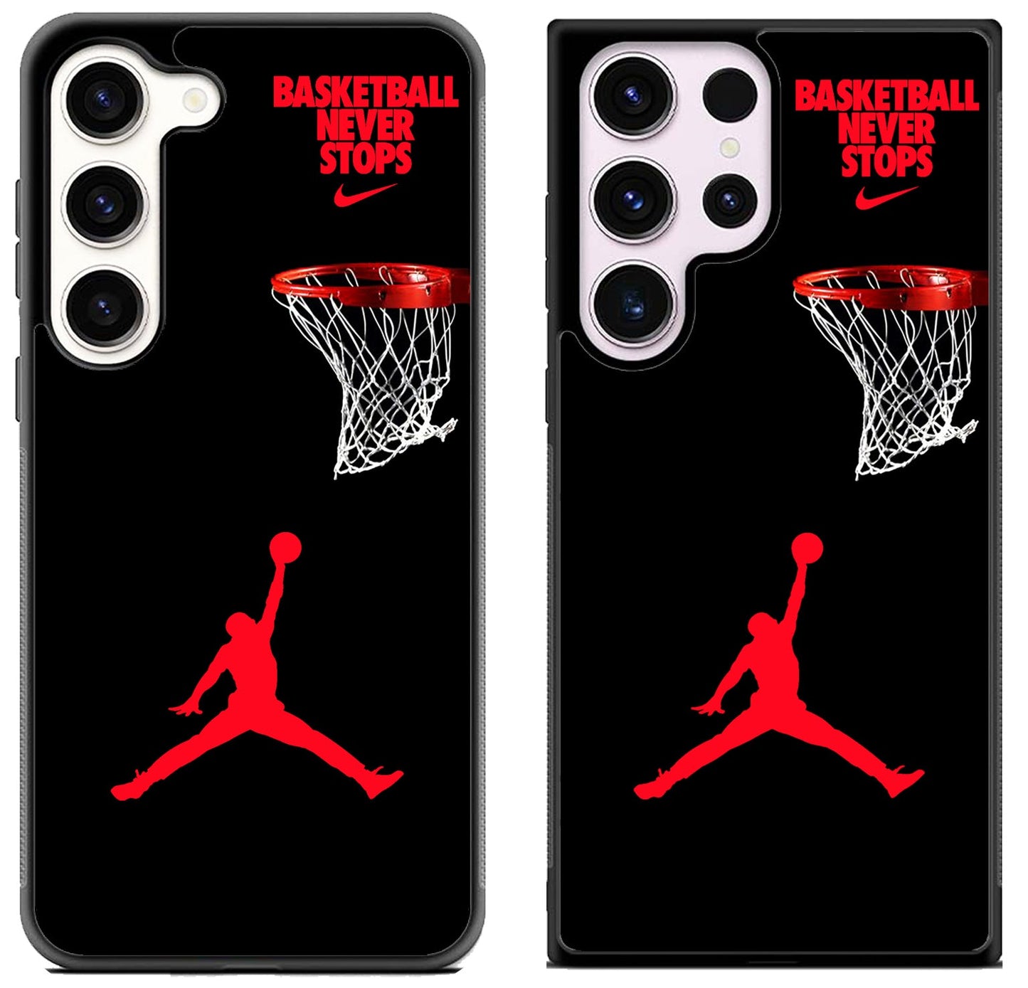 Air Jordan Basketball red Samsung Galaxy S23 I S23+ I S23 Ultra Case