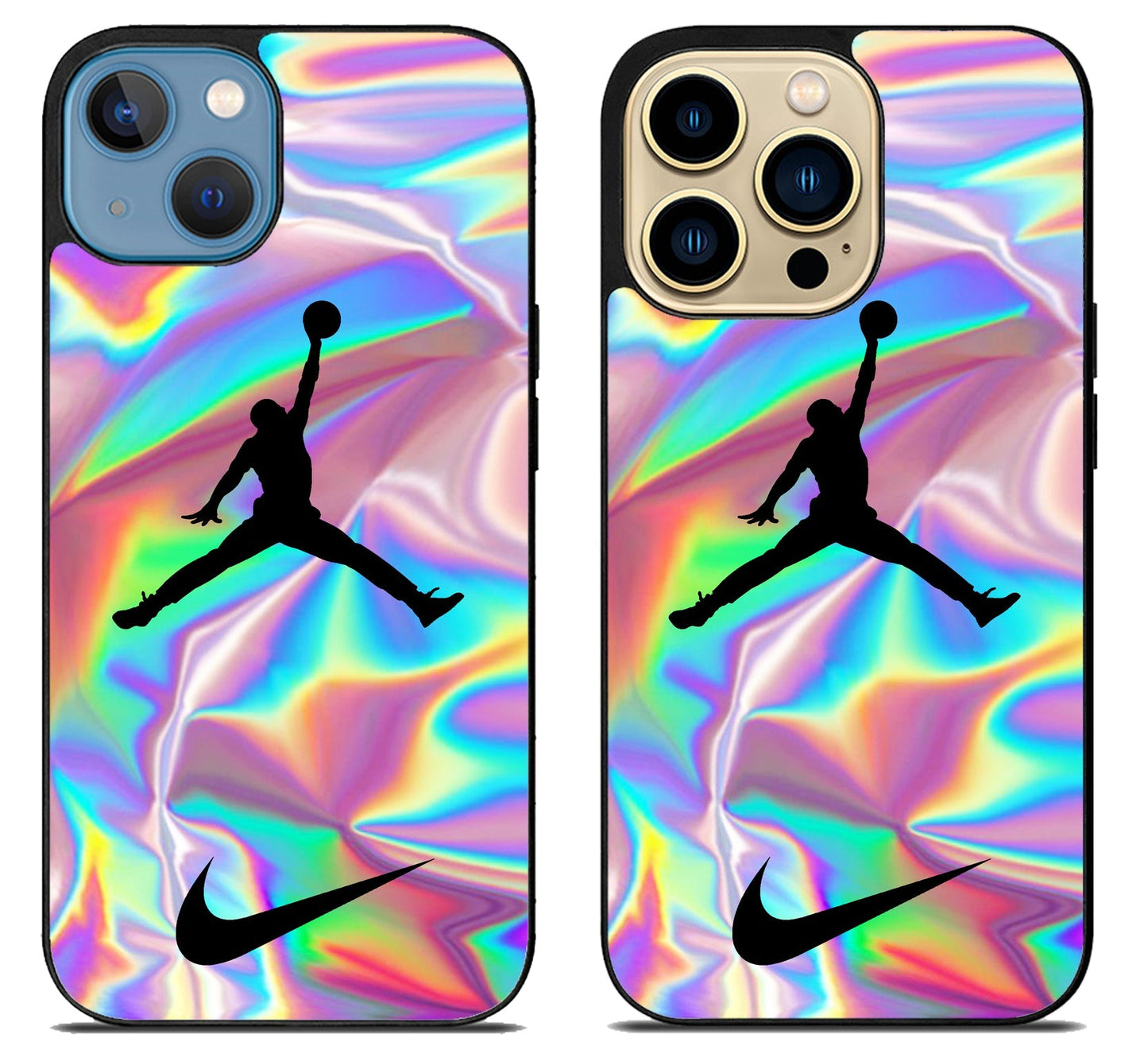 Air Jordan Holographic iPhone 14 | 14 Plus | 14 Pro | 14 Pro Max Case