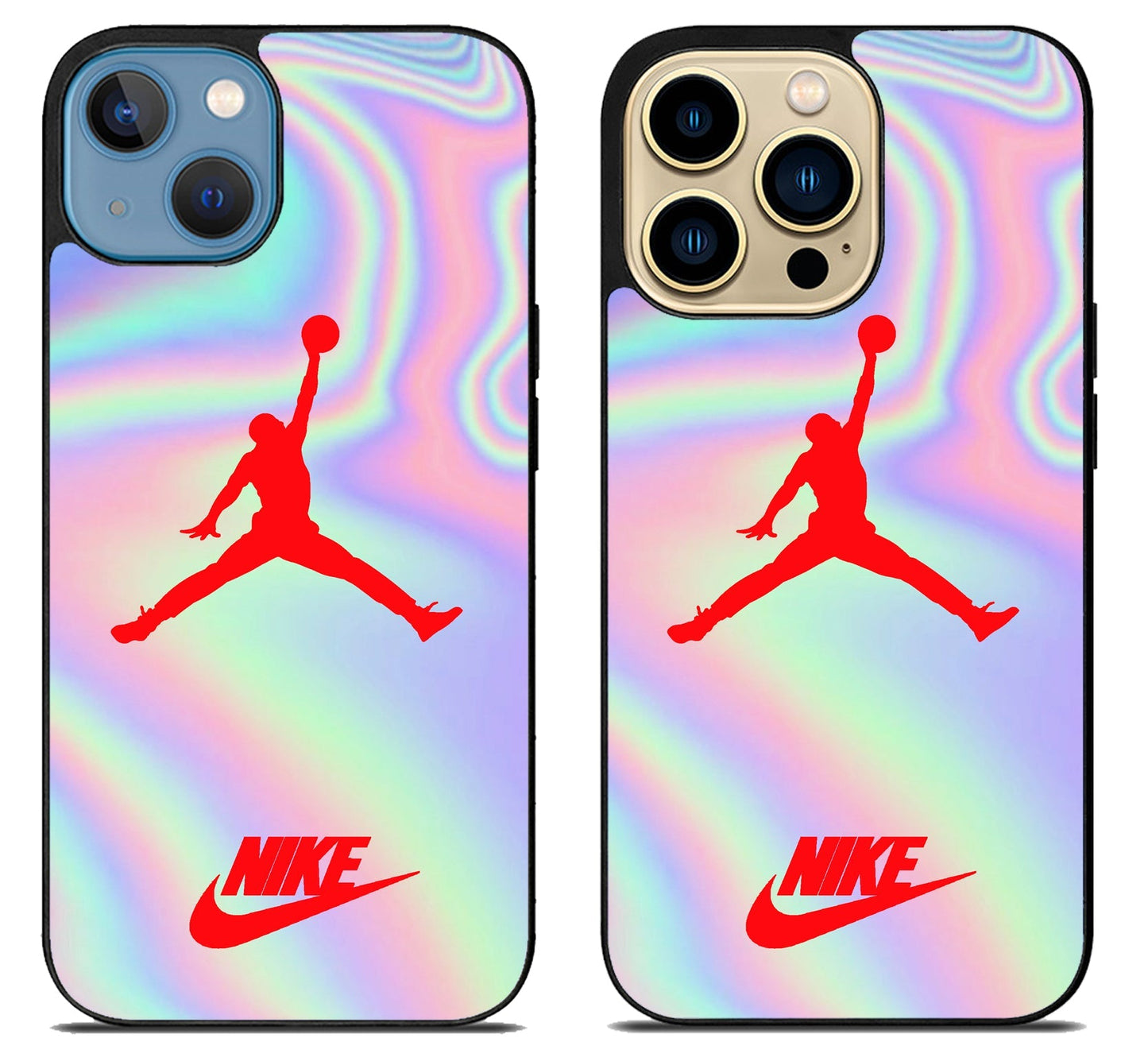 Air Jordan Red Nike Colorfull iPhone 14 | 14 Plus | 14 Pro | 14 Pro Max Case
