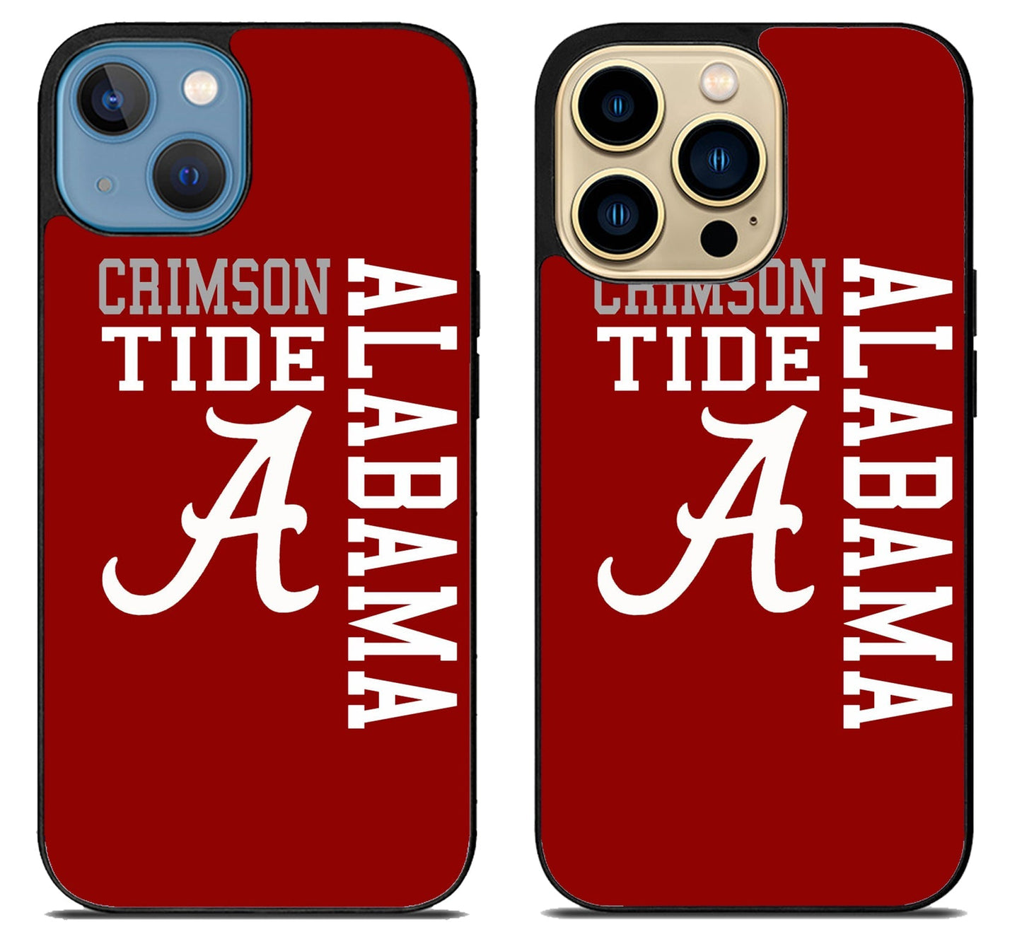 Alabama Crimson Tide Red iPhone 14 | 14 Plus | 14 Pro | 14 Pro Max Case