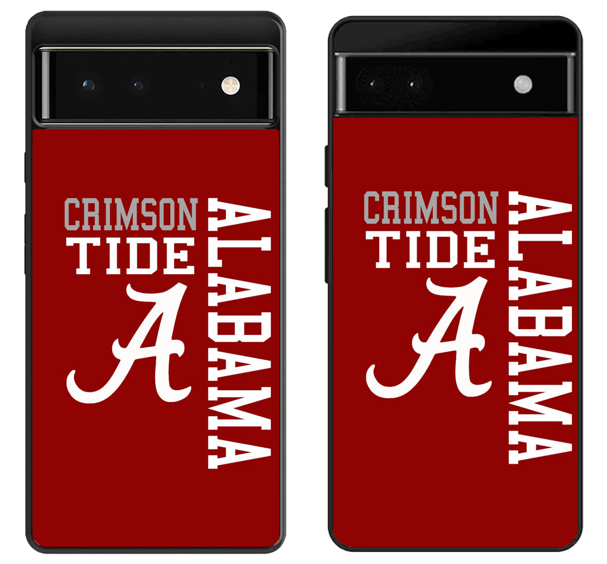 Alabama Crimson Tide Logo Red Google Pixel 6 | 6A | 6 Pro Case