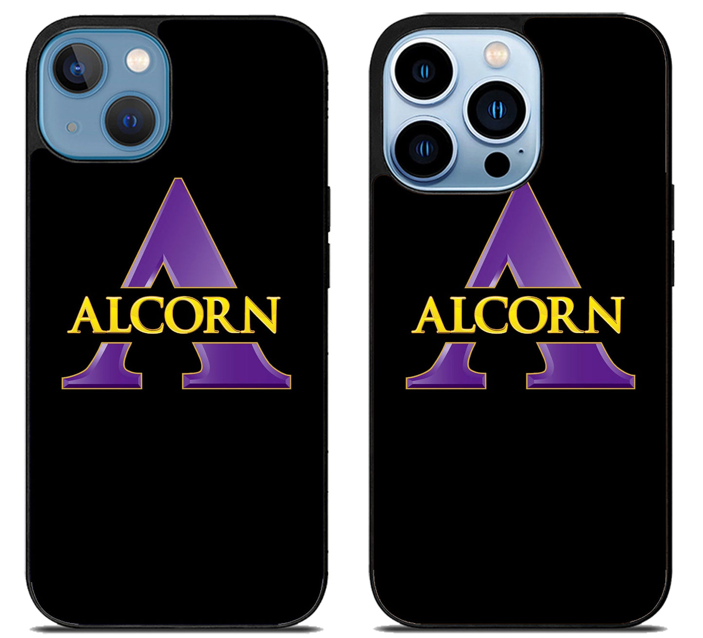 Alcorn State Braves Black iPhone 13 | 13 Mini | 13 Pro | 13 Pro Max Case