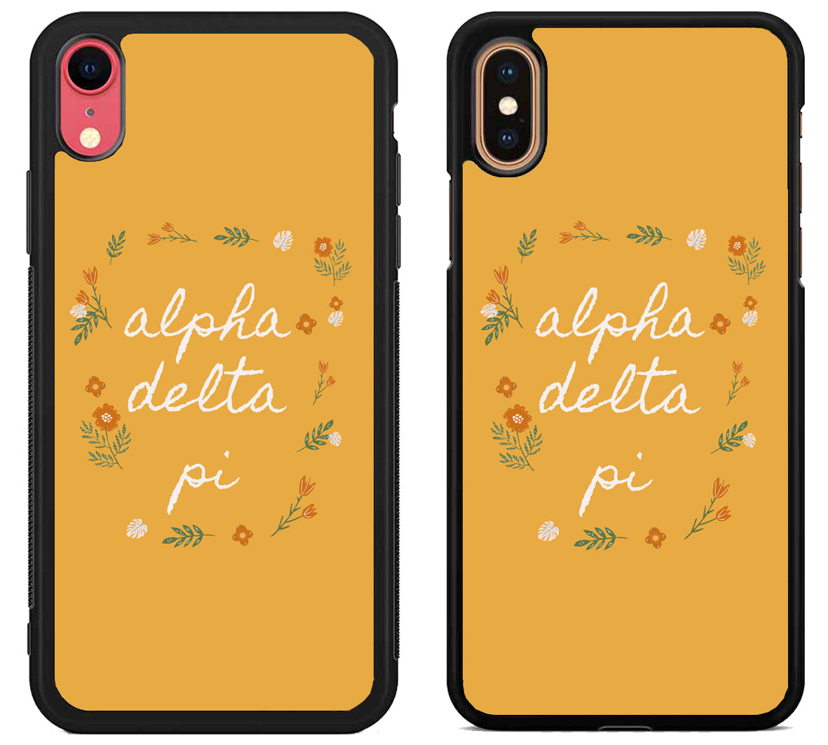 Alpha Delta Pi Flowers iPhone X | Xs | Xr | Xs Max Case