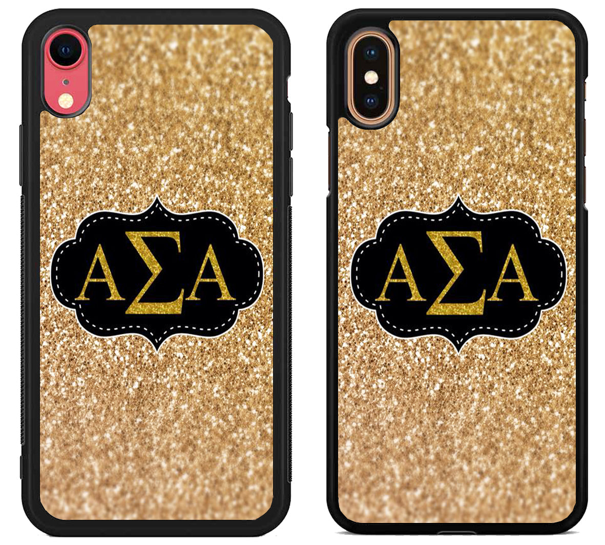 Alpha Sigma Alpha Sparkly iPhone X | Xs | Xr | Xs Max Case