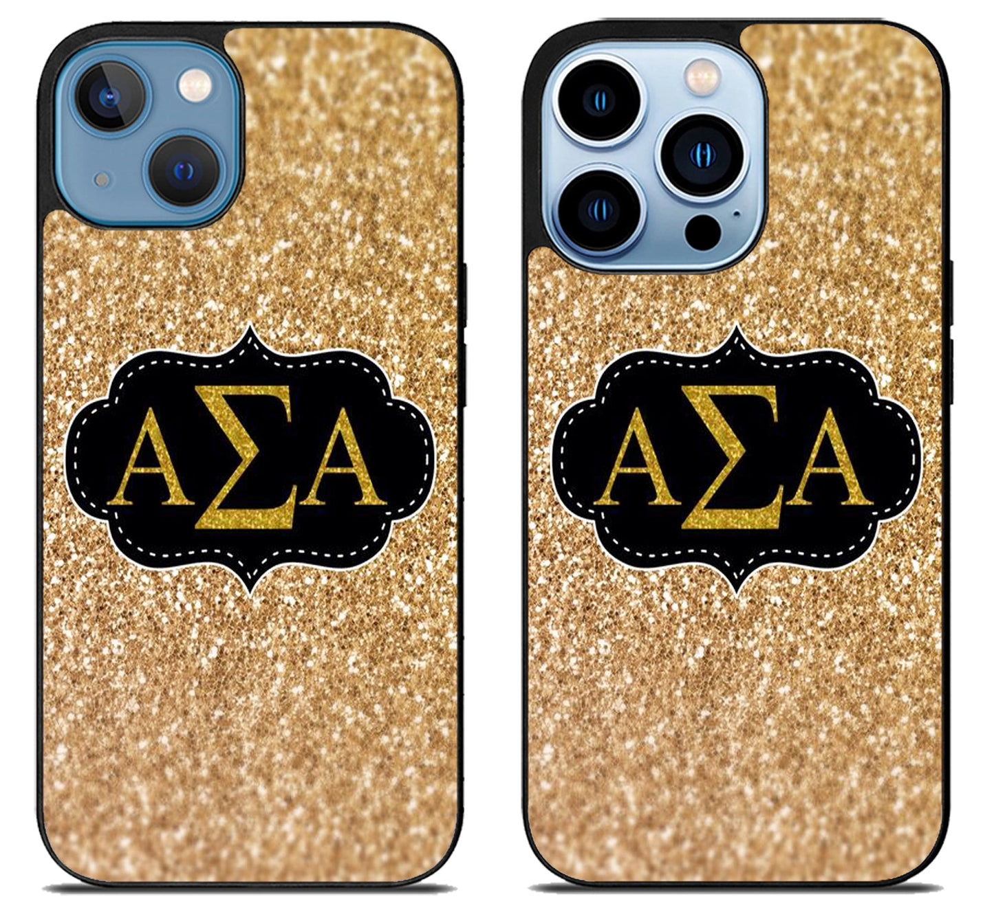 Alpha Sigma Alpha Sparkly iPhone 13 | 13 Mini | 13 Pro | 13 Pro Max Case