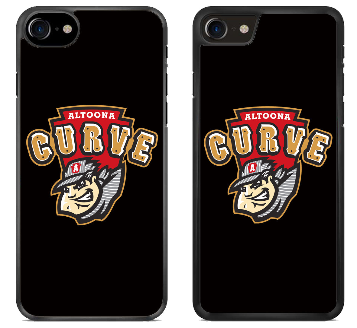Altoona Curve Black iPhone SE 2020 | iPhone SE 2022 Case