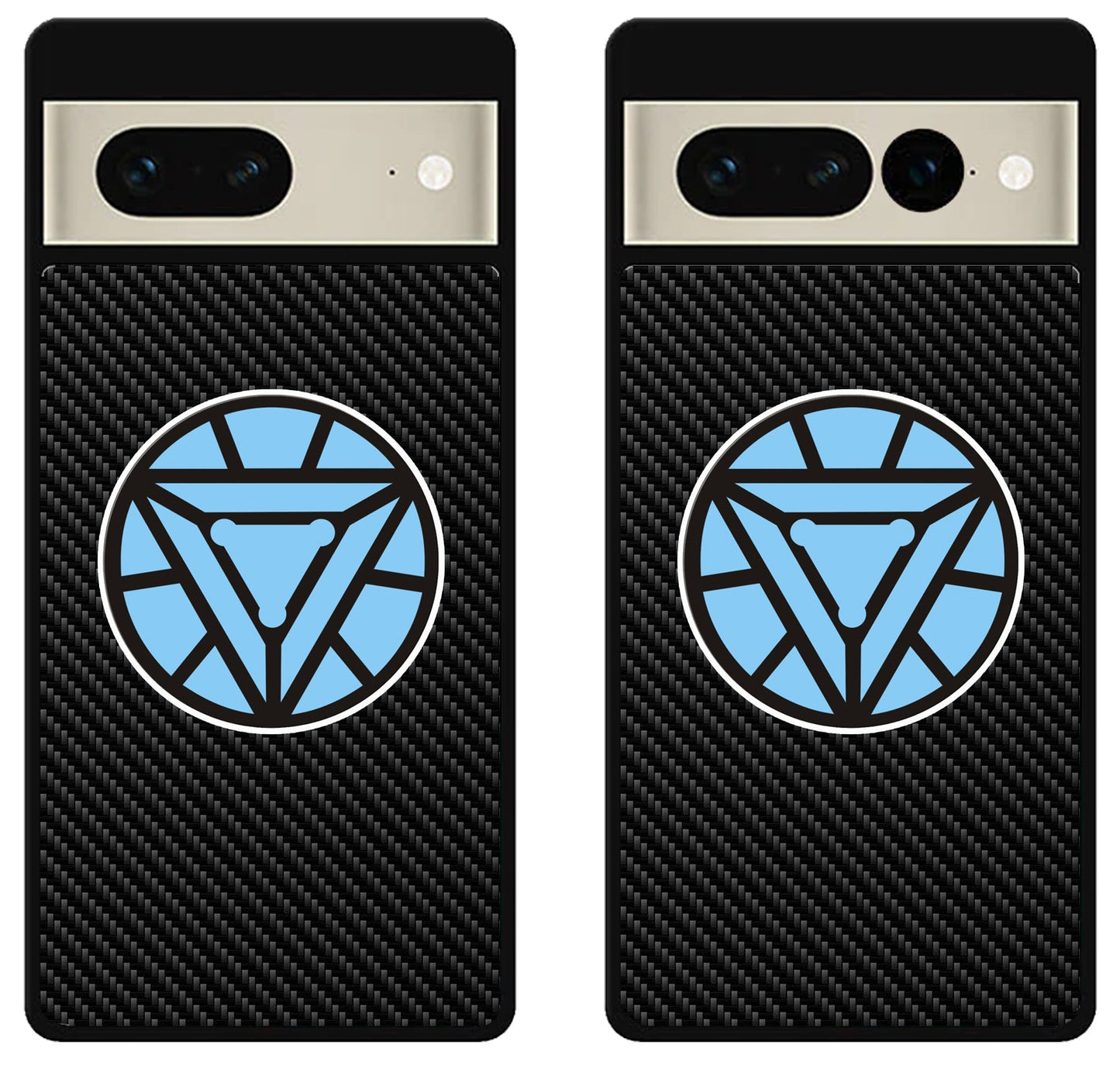 Arc Reactor Iron Man Carbon Google Pixel 7 | 7 Pro Case