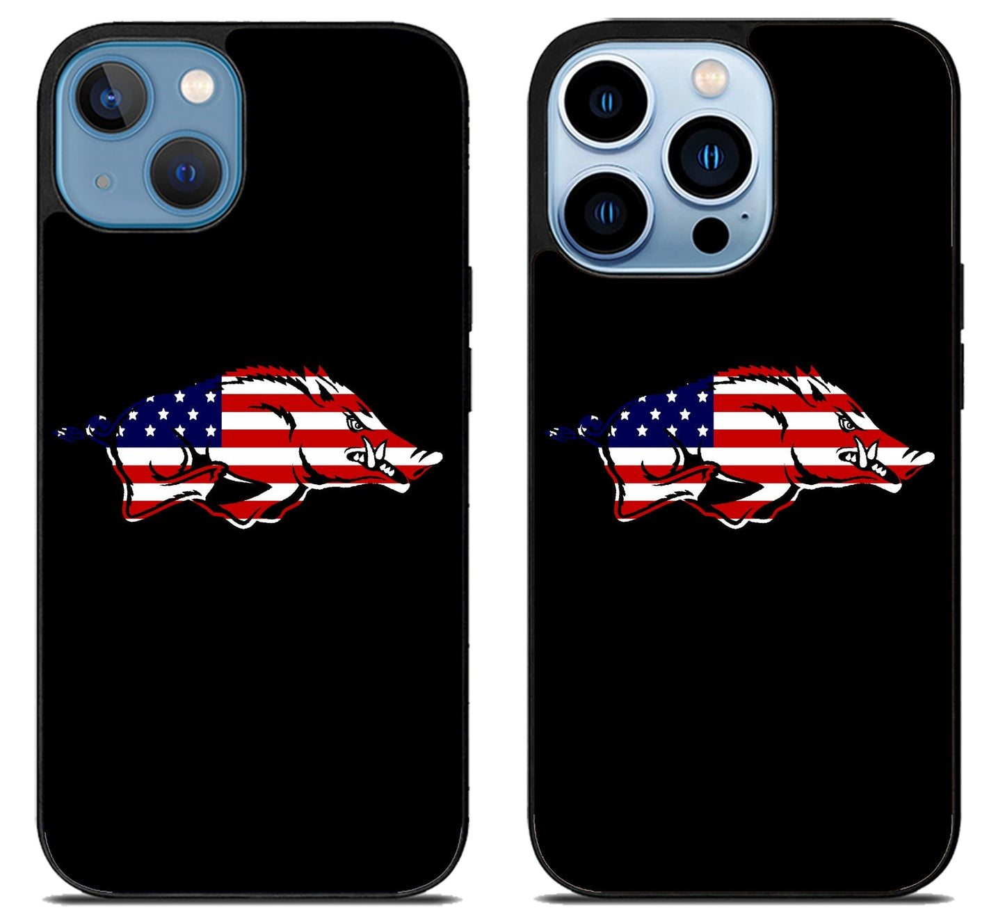 Arkansas Razorbacks Flag iPhone 13 | 13 Mini | 13 Pro | 13 Pro Max Case