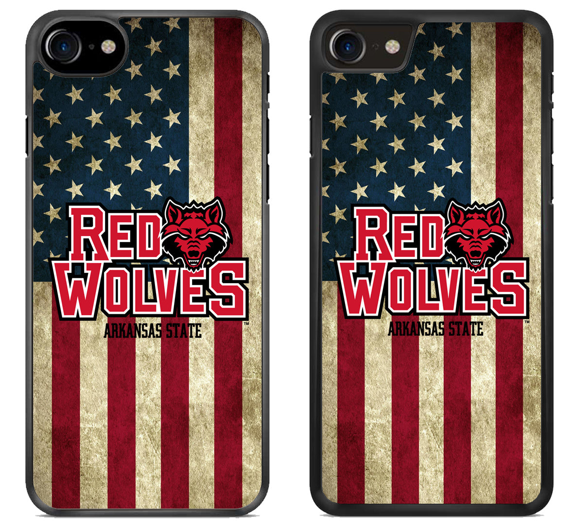 Arkansas State Red Wolves Flag iPhone SE 2020 | iPhone SE 2022 Case